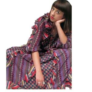 Vintage 80’s designer iconic Diane Freis dress